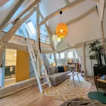 Treehouse - Funky Home - Terrasse Sur Le Toit - Mezzanine - Full Appartment