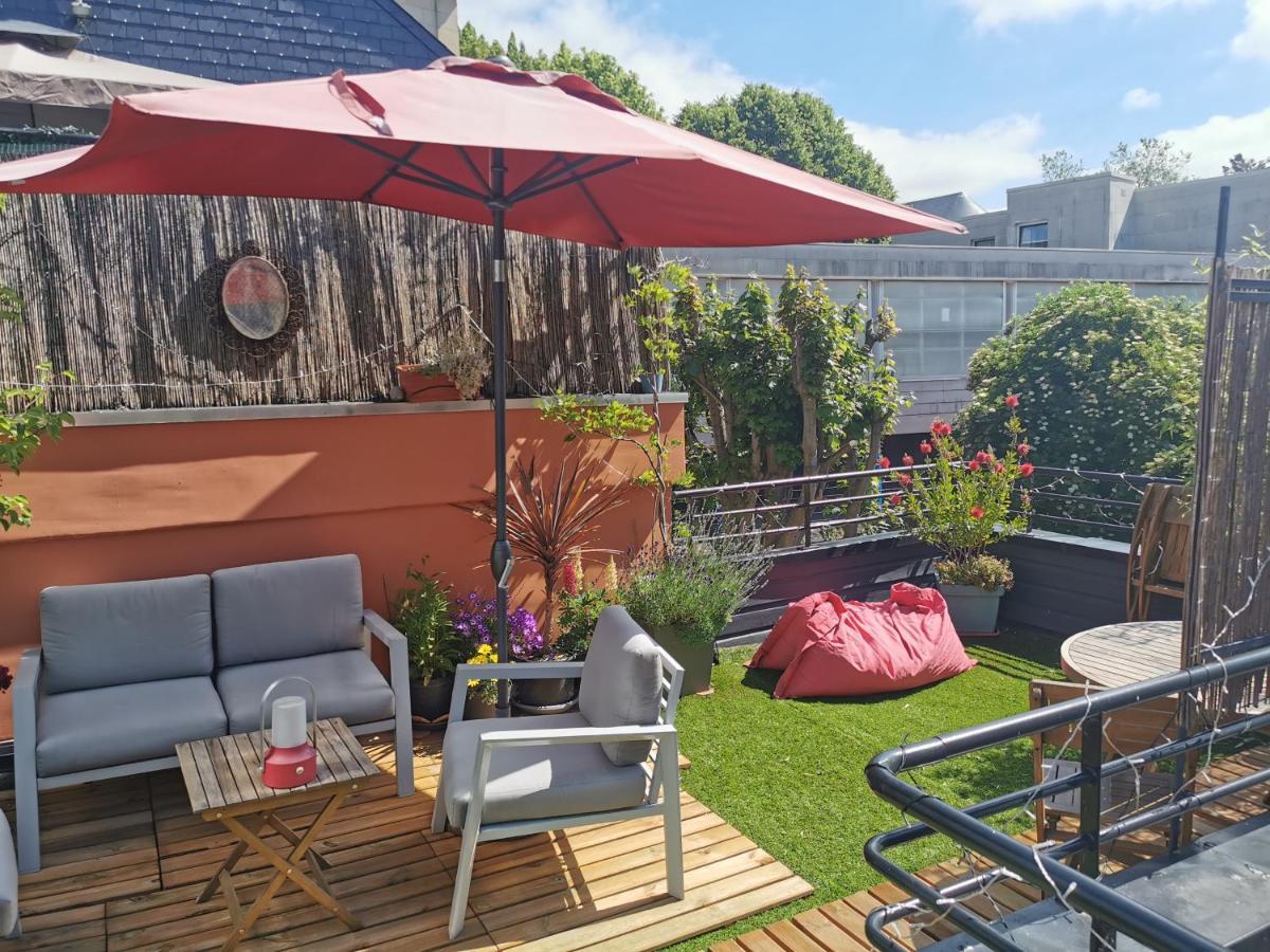 Treehouse - Funky - Terrasse Sur Le Toit - Mezzanine - Full Apartment Rouen