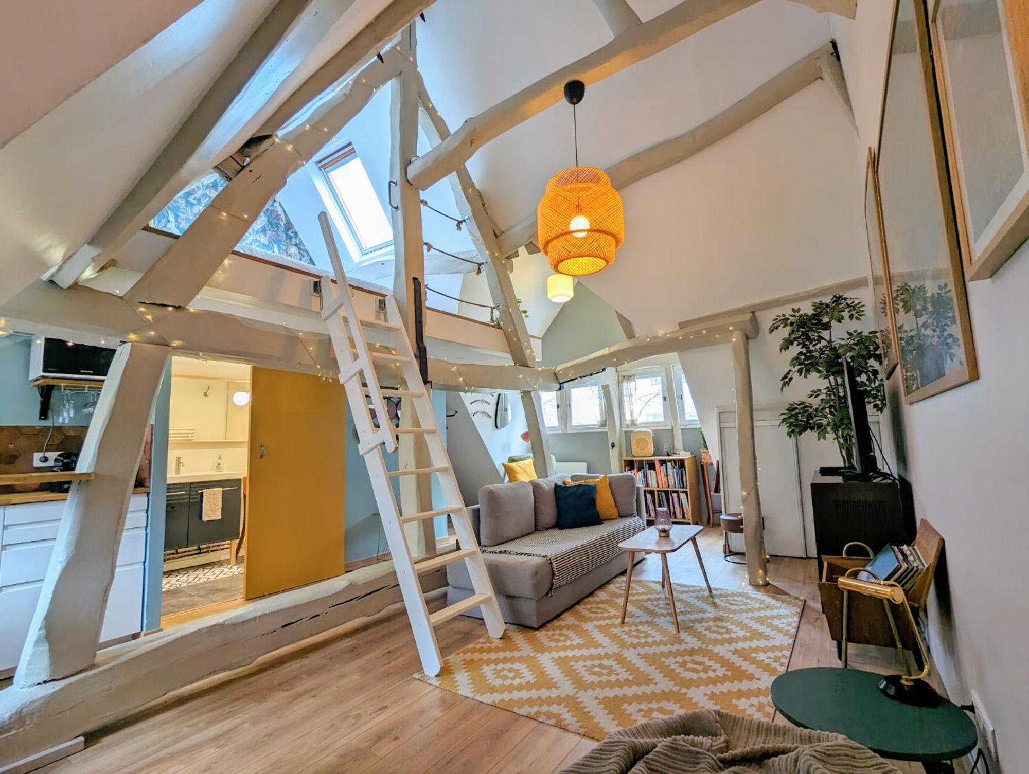 Treehouse - Funky - Terrasse Sur Le Toit - Mezzanine - Full * Rouen