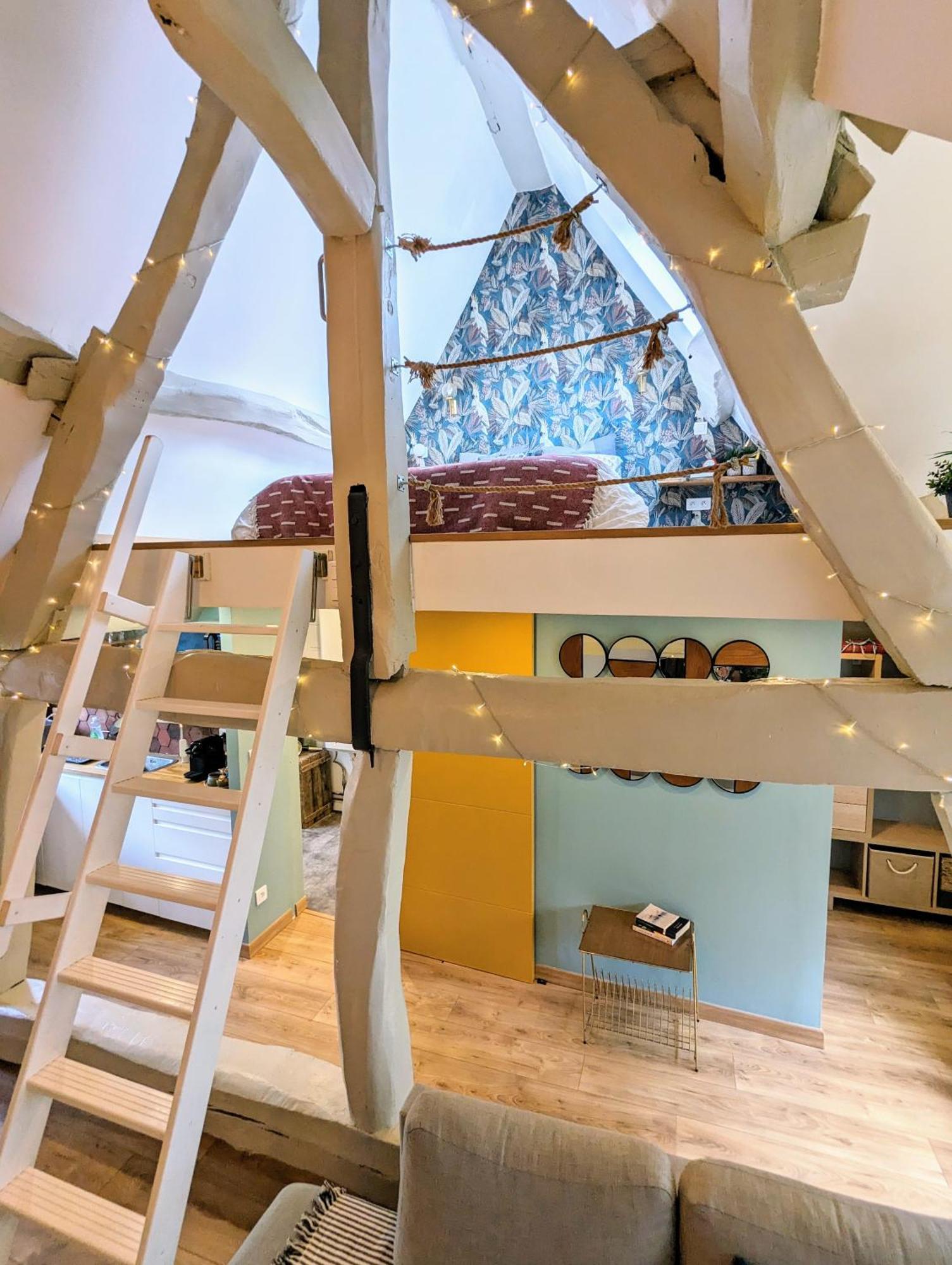 Apartment Treehouse - Funky - Terrasse Sur Le Toit - Mezzanine - Full